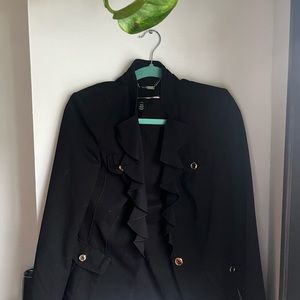 White House Black Market Black Blazer